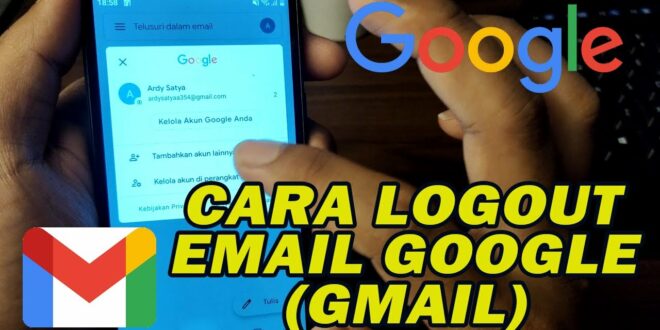 Cara Logout Akun Gmail di Aplikasi Gmail