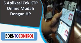 Aplikasi Cek KTP Online